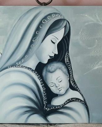 Dipinto su tela  Madre del Buon Consiglio di 