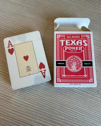 Carte poker Texas Hold’em dal negro monkey