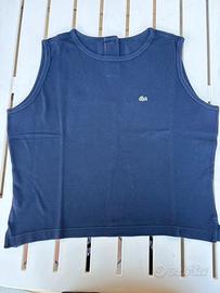 Canottiera lacoste blu
