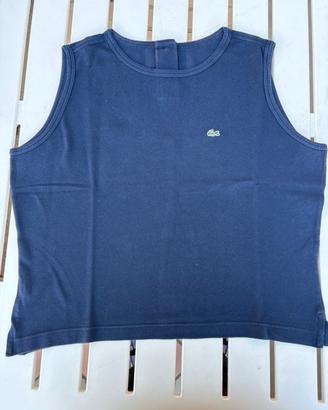 Canottiera lacoste blu