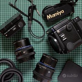 Mamiya RZ67 Pro ii + ottiche e acessori
