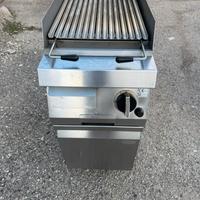 Griglia gas pietra lavica professionale