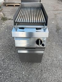 Griglia gas pietra lavica professionale