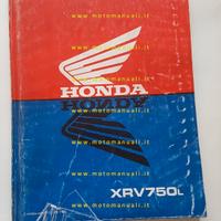 HONDA Africa Twin XRV 750 L 1990 manuale officina 