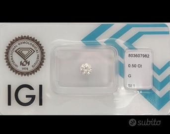 Diamante IGI 0,50 CT