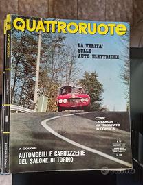Raccolta Riviste Quattroruote fine anni '60 