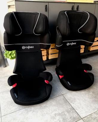 cybex coppia isofix nero come nuovi
