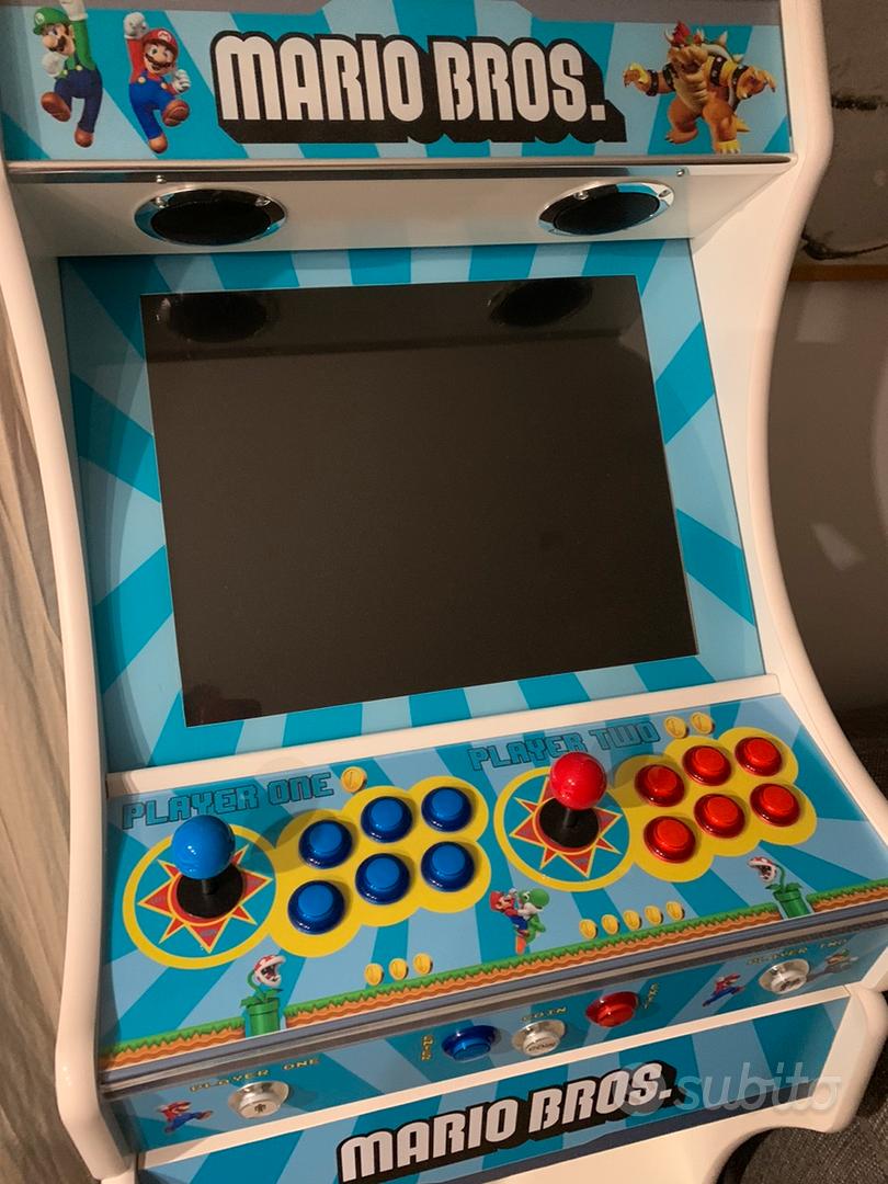 Cabinato super Mario 1000 giochi - Console e Videogiochi In vendita a Roma