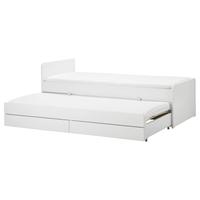 Letto Ikea Slakt due posti con due cassetti
