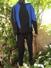 Muta sub taglia 4 uomo canyoning, kite, wake, surf