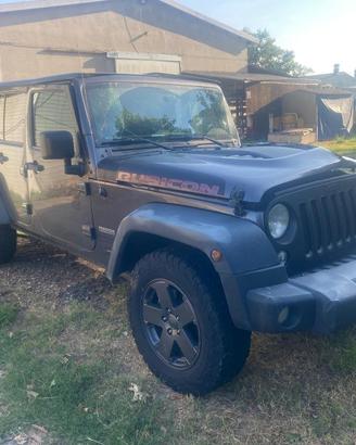 Jeep Wrangler JKU Rubicon RECON 2018 incidentata