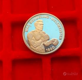 Germania Max Schmeling medaglia commemorativa Proo