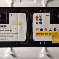 Batteria auto VARTA AGM 80Ah L4 (Start-Stop)