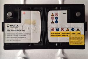 Batteria auto VARTA AGM 80Ah L4 (Start-Stop)