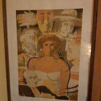 Remo Squillantini serigrafia 70x50