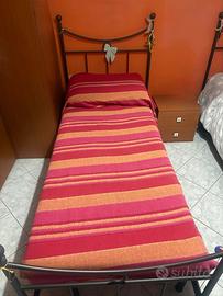 2 Strutture letto in ferro battuto