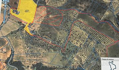 Terreno agricolo di 13,5 ettari con abitazione