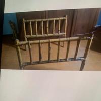 Letto matrimoniale in bambù