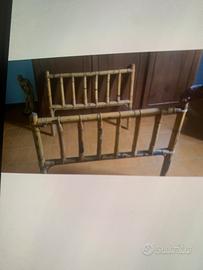 Letto matrimoniale in bambù