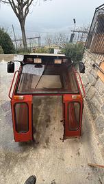 Cabina BRIEDA riscaldata per trattore Fiat serie66