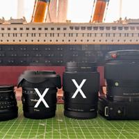 Sigma 56mm f/1.4 e 7artisan 28mm f/1.8 MF.