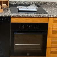 Forno e piano cottura a induzione