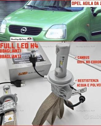 Luci FULL LED H4 CANBUS ANABBA ABBA Opel Agila A