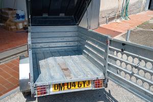 Rimorchio Trasporto cosa H3 cresci cassone 210kg P