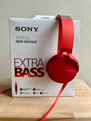 Sony MDR-XB550AP cuffie stereo on-ear  			