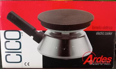 fornello elettrico con piastra in ghisa 350 w