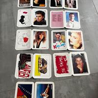 Cartolina doppia giornale Cioè musica 80 vintage