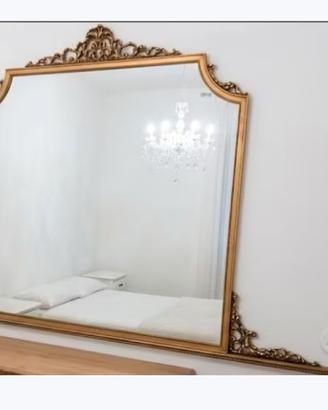 Specchio shabby vintage oro