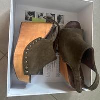 Zeppa Jeffrey Campbell verde militare