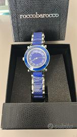 Orologio Roccobarocco blu NUOVO con cartellino