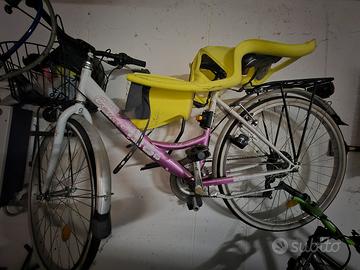 bici con seggiolino bimbo 