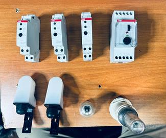 Interruttore crepuscolare + sonde con sensore luce