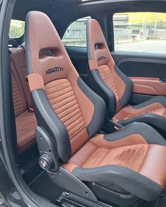 sedili sabelt in carbonio Abarth 500/595 