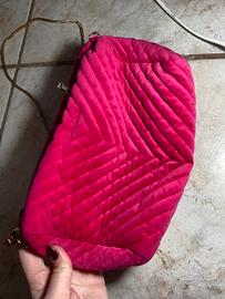 Borsa in velluto fuxia mia bag