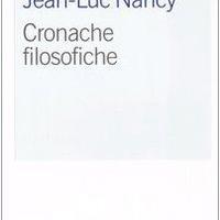Cronache filosofiche / Nancy