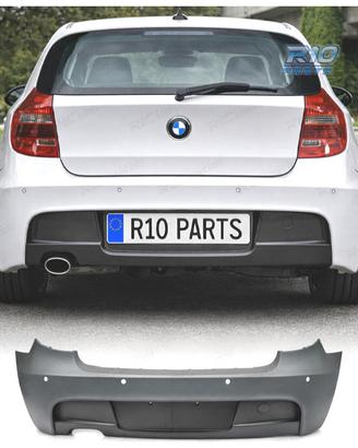 PARAURTI POSTERIORE BMW E81 E87 04-11 LOOK M PDC