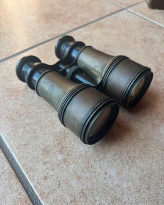 Binocolo Antico in Ottone - Jumelle Marine