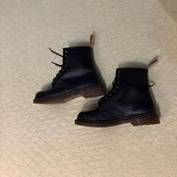 Dr. Martens stivaletto nero in pelle