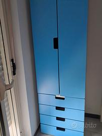 Armadio ikea stuva con cassettiera