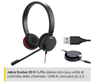 Cuffie Jabra evolve 30 II