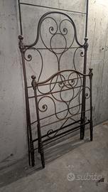 letto ferro battuto 