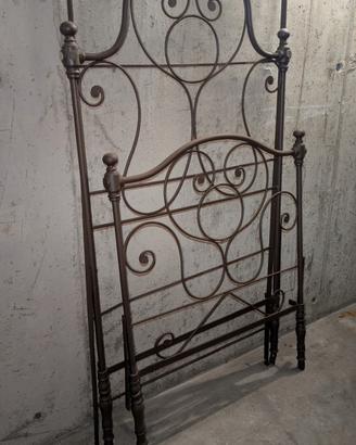 letto ferro battuto 