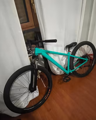 rockrider expl 100 verde acqua taglia M