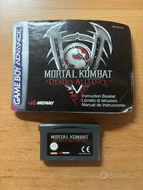 Gioco mortal kombat per game boy