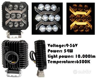 Faro lavoro fuoristrada LED 20.000lm 2pezzi
