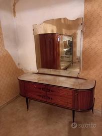 Camera matrimoniale vintage completa